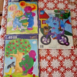 Barney & Blue's Clues Puzzle Age 3-6